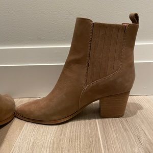 Brown/Taupe Boots | Size 9